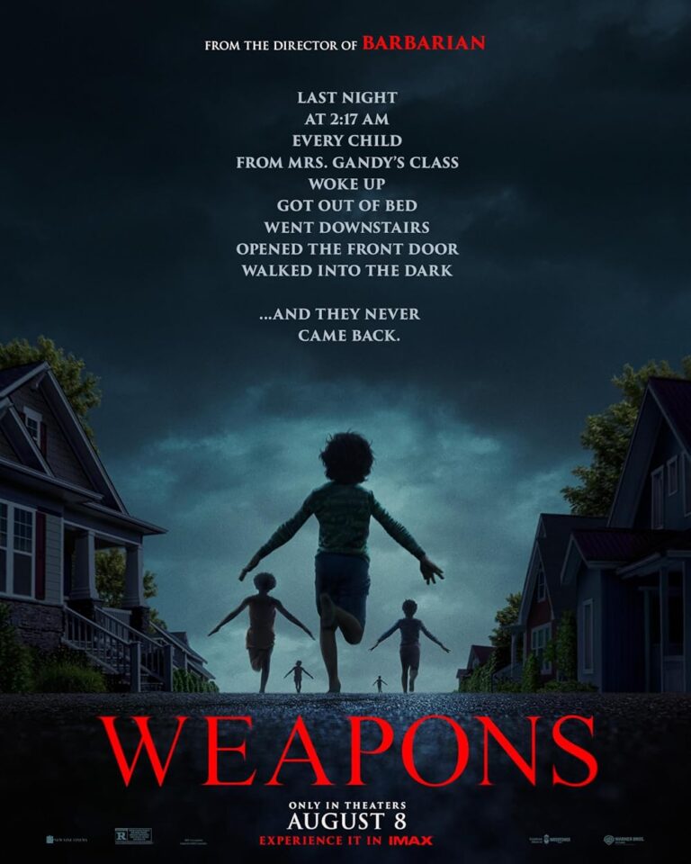 Weapons Full Movie Dowload Free on Filmyzilla, Filmywap, Tamilrockers 720p, HD & 1080p